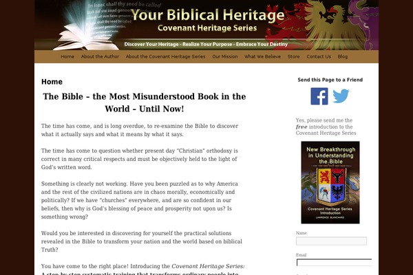 yourbiblicalheritage.com site used Your-biblical-heritage