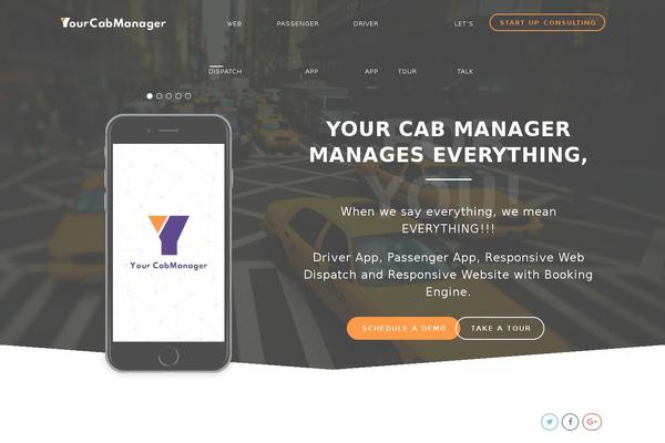 yourcabmanager.com site used Zurapp