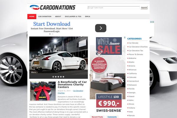 CarsOnline theme websites examples