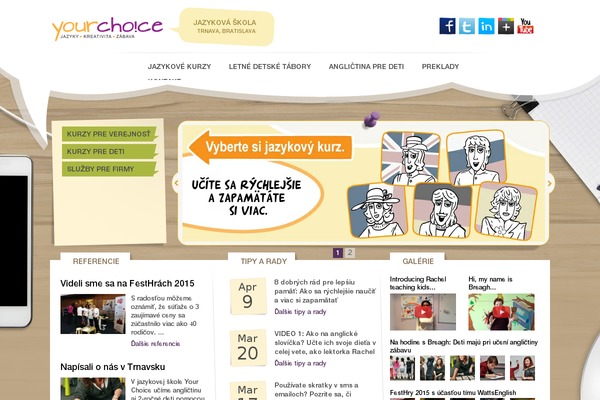 yourchoice.sk site used Yourchoice