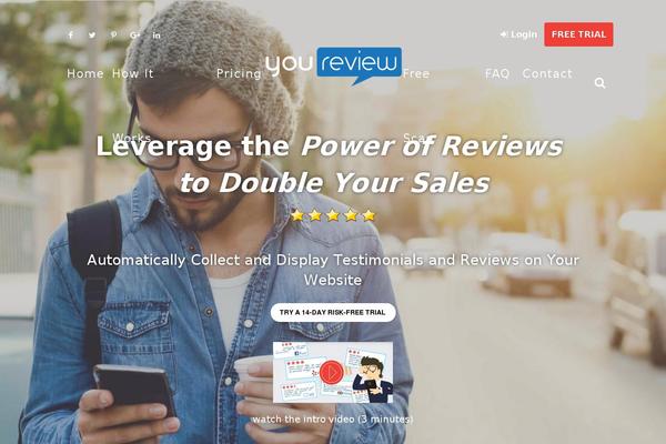 youreview.us site used Launch