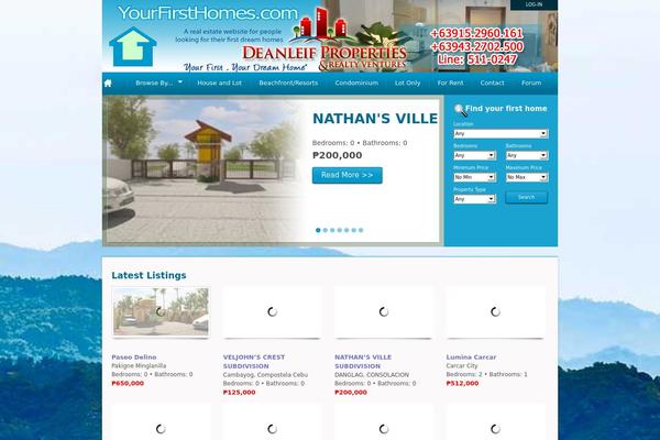 yourfirsthomes.com site used Travelore