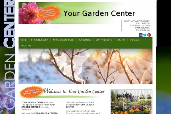 Twenty Twelve theme site design template sample