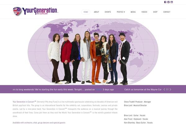yourgenerationinconcert.com site used Loudbaby
