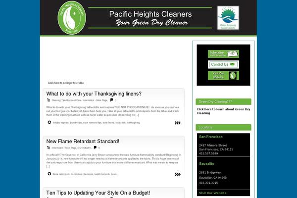 yourgreendrycleaner.com site used Modorange-and-black