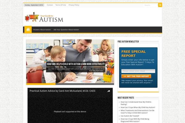 Sahifa theme site design template sample