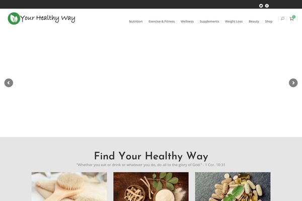 Wellspring theme site design template sample