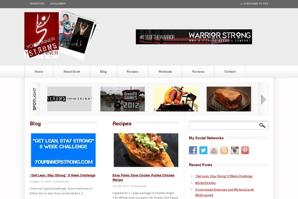 yourinnerstrong.com site used Broadcast