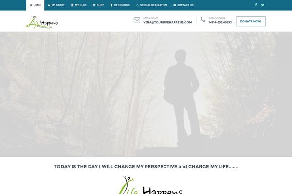 Helpinghands theme site design template sample