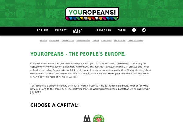 youropeans.eu site used Youropeans