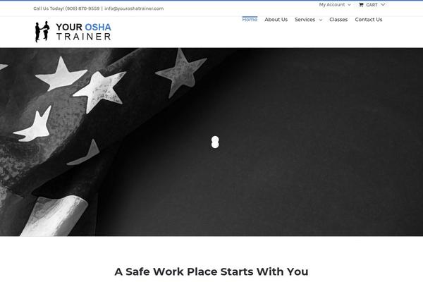 Avada theme site design template sample