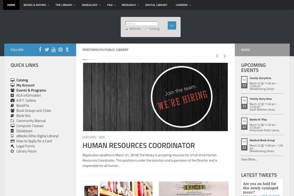 Hueman-pro theme site design template sample