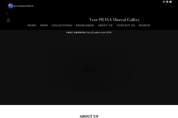 yourprana.com site used Prana-collectivec