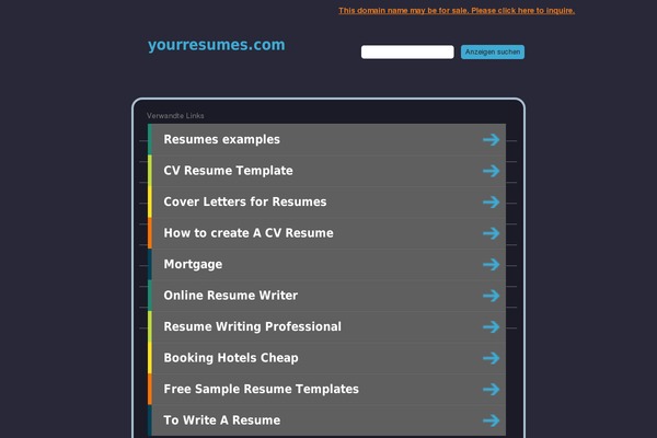 Thesis 1.8 theme site design template sample
