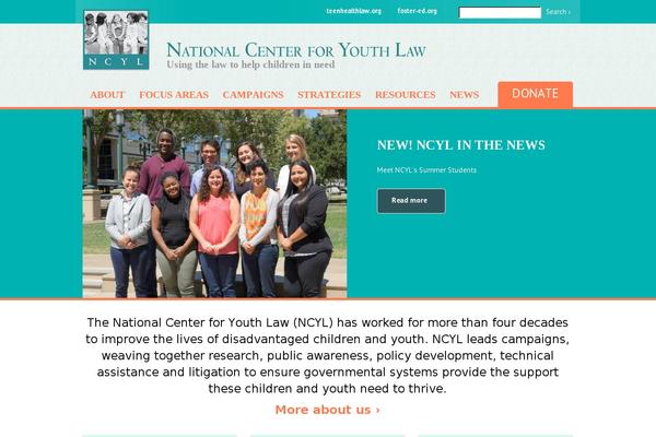youthlaw.org site used Youthlaw