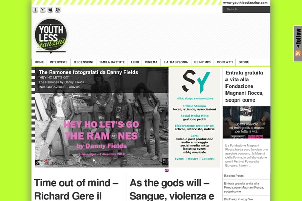 youthlessfanzine.com site used Portfoliotheme
