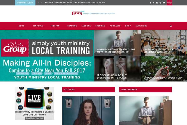 youthministry_theme theme websites examples