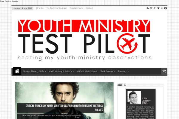 Sahifa theme site design template sample