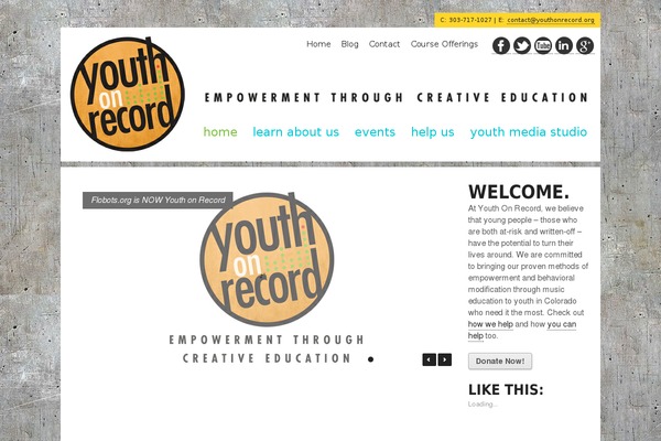 youthonrecord.org site used Scope