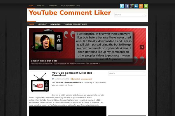 youtubecommentliker.com site used Creativity