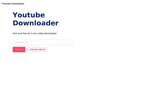 youtubedownloads.net site used Aiodl-default