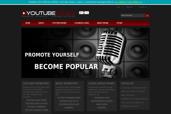 youtubeviews.co.uk site used Ytv