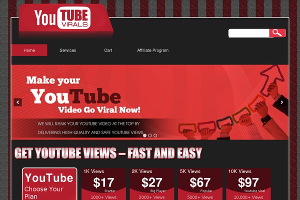 youtubevirals.com site used Youtube2014