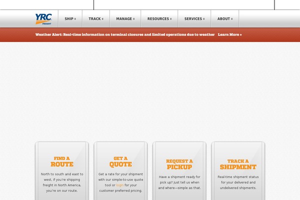 yrc-freight theme websites examples