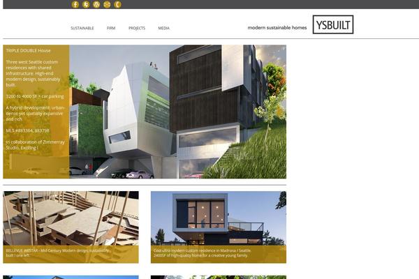 Twenty Twelve theme site design template sample