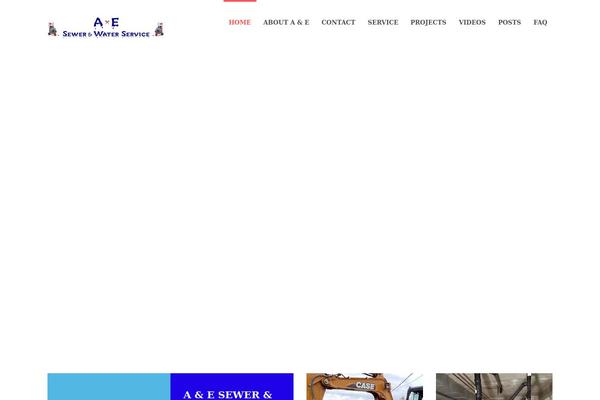 Porto theme site design template sample