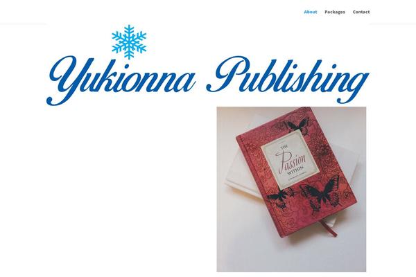 Divi theme site design template sample