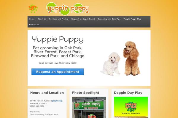 yuppiepuppyoakpark.com site used Responsive