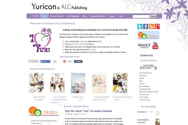 yuricon.org site used Yuriconalc2018