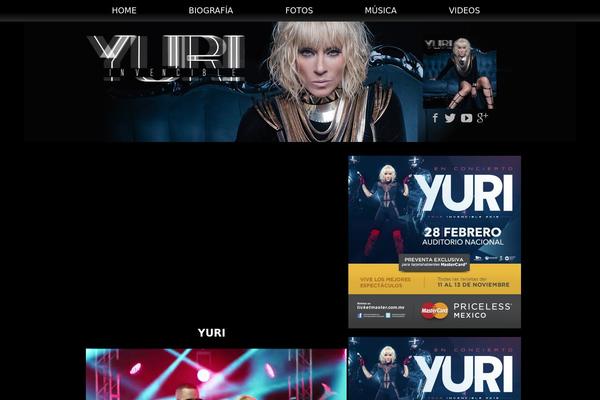 yurioficial.com site used Yuri