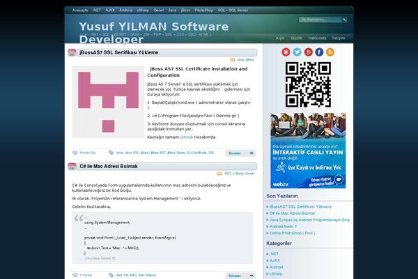 yusufyilman.com site used Eos-tr