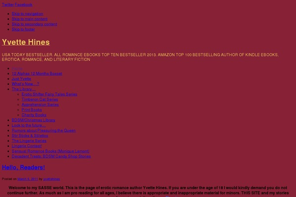 Site using Ie-sitemode plugin
