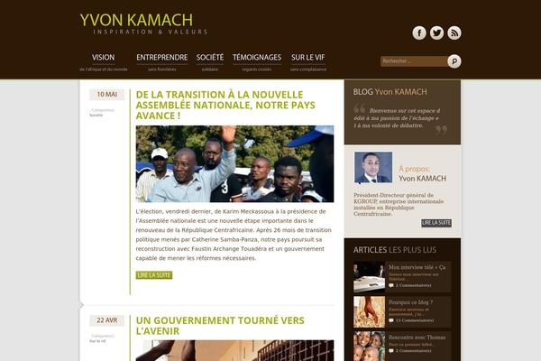 yvon-kamach.com site used Yk