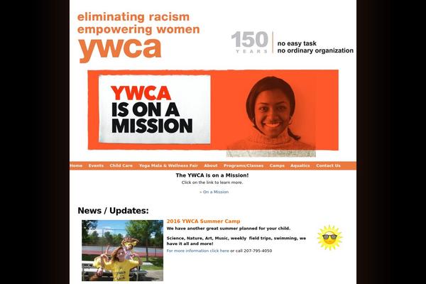 ywcamaine.org site used Ywca