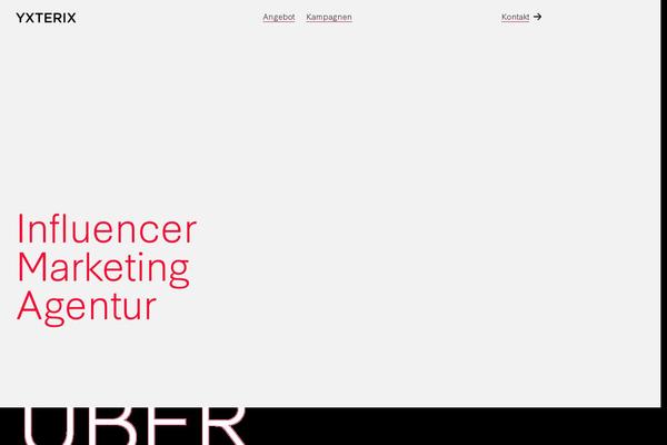 Uncode theme site design template sample