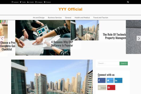 yyy-official.com site used Ocius