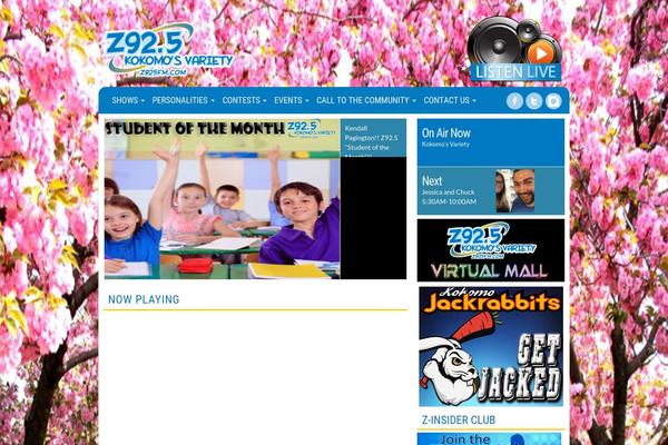 z925fm.com site used Wzwz-theme