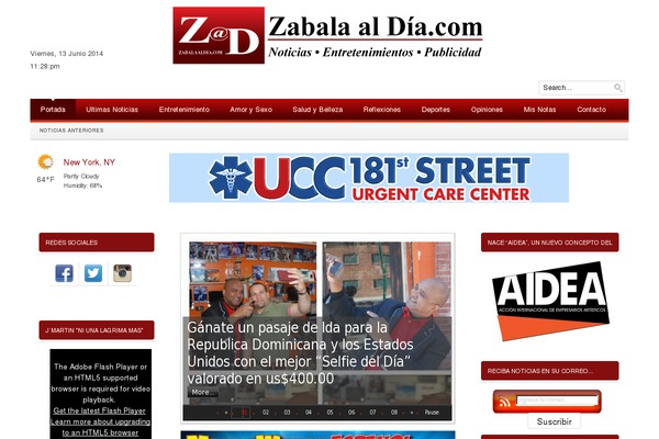 zabalaaldia.com site used Newsberg