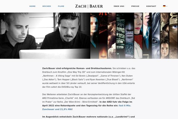 zach-bauer.com site used Odrin