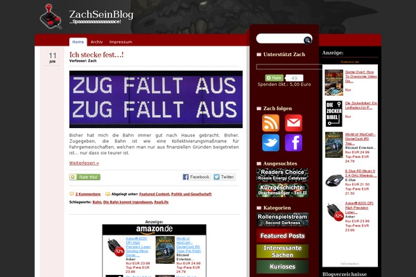 zachseinblog.de site used Illacrimo-rng