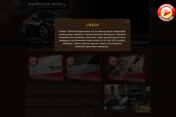 zadbane-auto.pl site used Dgtheme