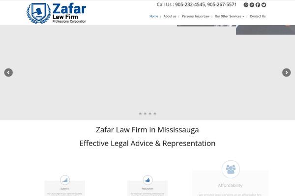 zafarlawfirm.com site used Zafarlawfirm