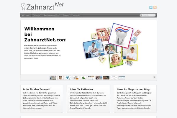zahnarztnet.com site used Pagelines-iblogpro5