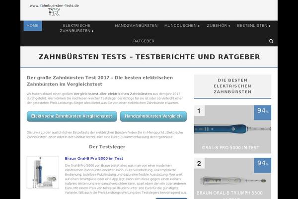 zahnbuersten-tests.de site used Valenti Child