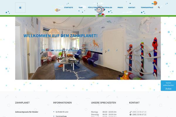 Kidscare_child theme site design template sample