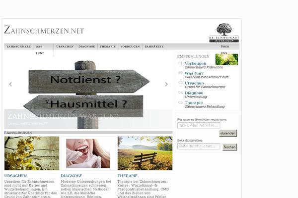zahnschmerzen.net site used Networktheme-zahnschmerzen